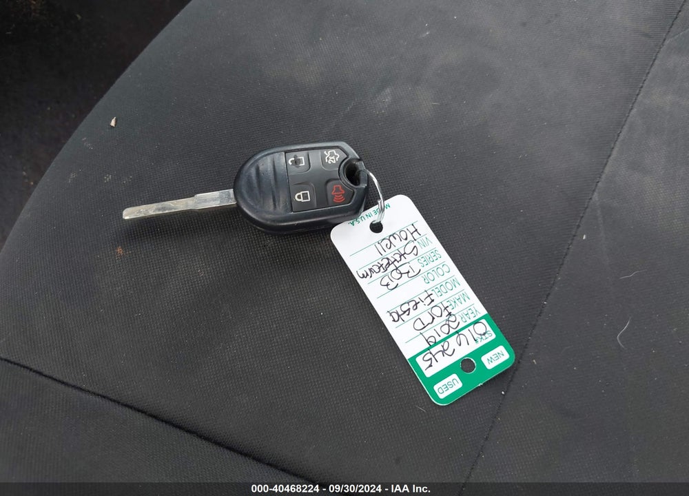 2019 FORD FIESTA SE VIN: 3FADP4BJ0KM140436
