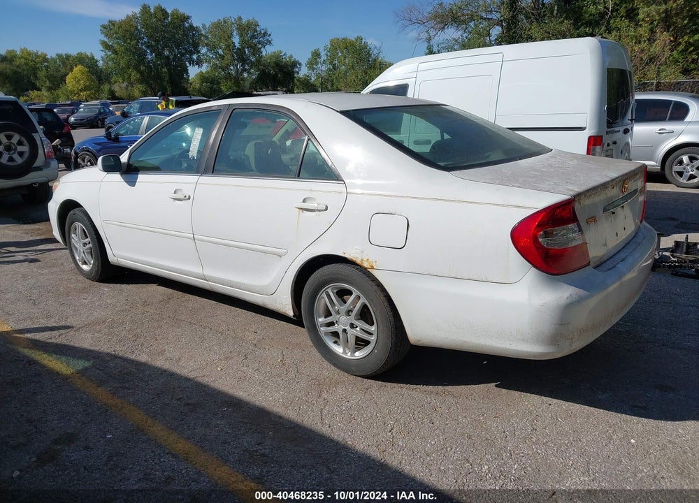 2003 TOYOTA CAMRY LE VIN: 4T1BE32K63U164890