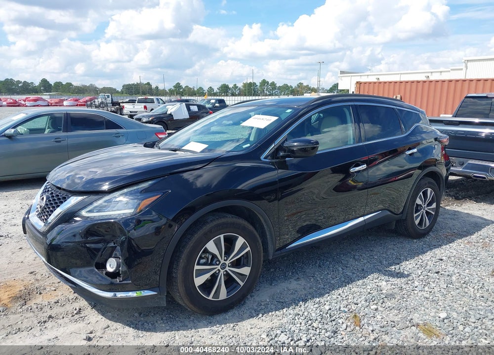 2023 NISSAN MURANO SV FWD VIN: 5N1AZ2BJ8PC135971