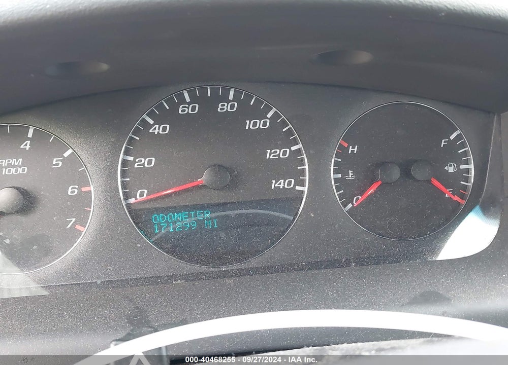 2009 CHEVROLET IMPALA LTZ VIN: 2G1WU57M991186586