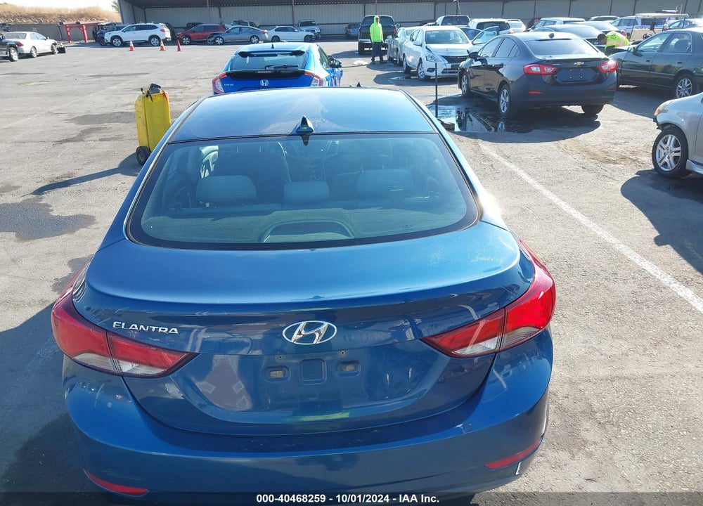 2016 HYUNDAI ELANTRA SE VIN: KMHDH4AE2GU491052