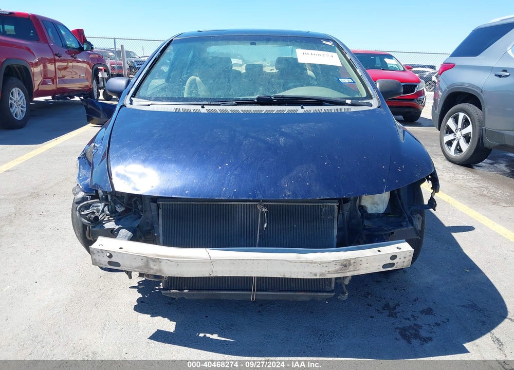 2006 HONDA CIVIC EX VIN: 1HGFA16866L022698