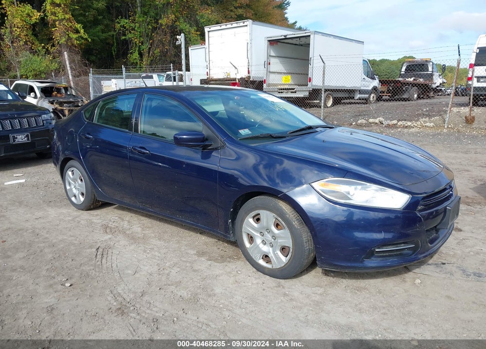 2013 DODGE DART AERO VIN: 1C3CDFAH6DD215202