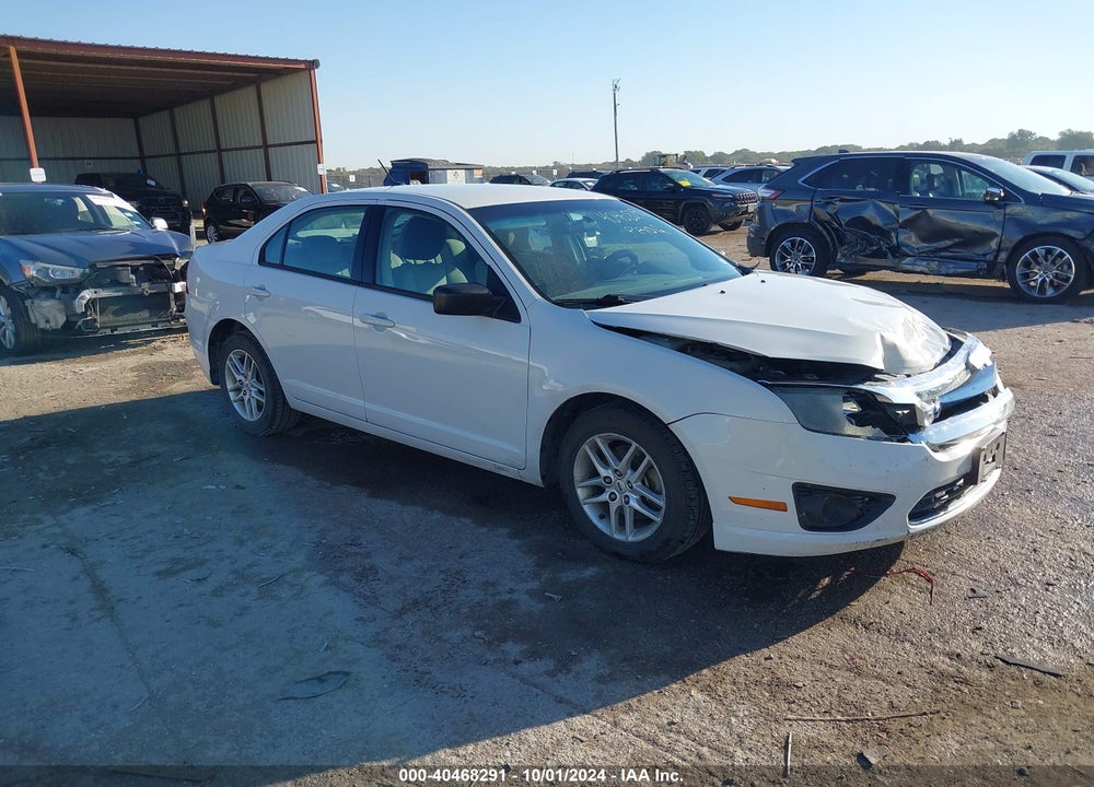 2010 FORD FUSION S VIN: 3FAHP0GA9AR140424