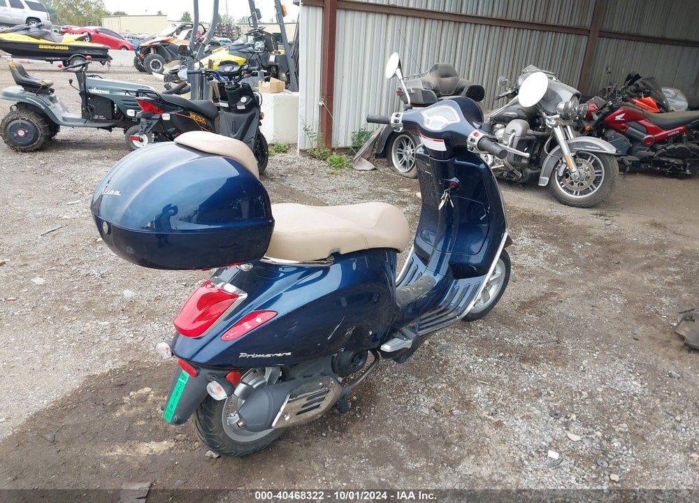 2015 VESPA PRIMAVERA 50 4V IE VIN: ZAPC536B9F5100181
