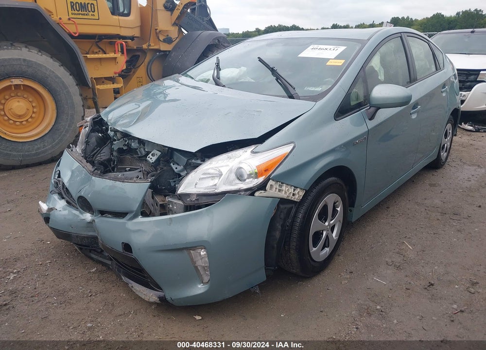 2015 TOYOTA PRIUS TWO VIN: JTDKN3DU4F2001738
