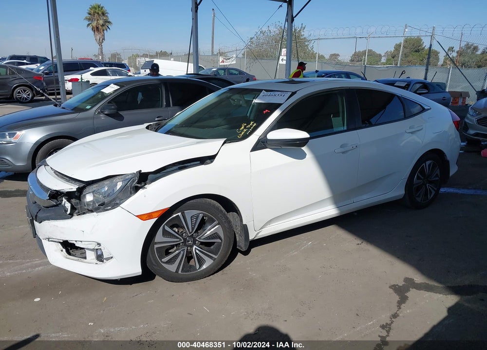 2018 HONDA CIVIC EX-T VIN: JHMFC1F39JX007318