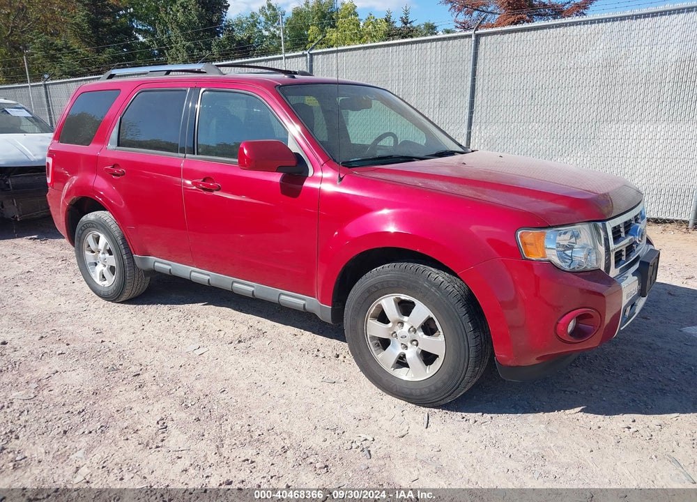 2010 FORD ESCAPE LIMITED VIN: 1FMCU9E76AKC96915