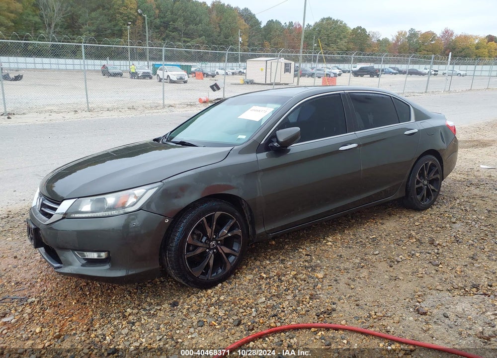 2013 HONDA ACCORD SPORT VIN: 1HGCR2F52DA265697
