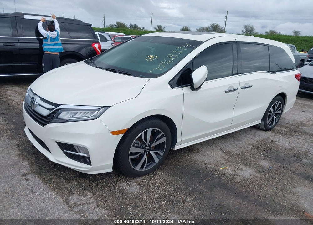 2019 HONDA ODYSSEY ELITE VIN: 5FNRL6H99KB104365