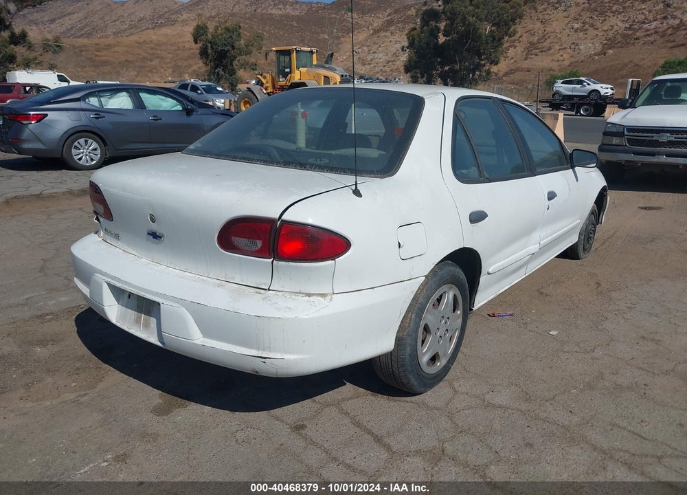 2001 CHEVROLET CAVALIER VIN: 3G1JC524X1S195522