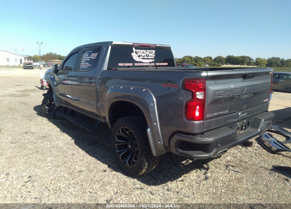 2022 CHEVROLET SILVERADO 1500 LTD 4WD SHORT BED RST VIN: 1GCUYEEL9NZ158902