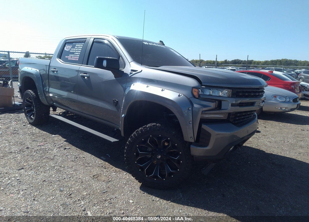 2022 CHEVROLET SILVERADO 1500 LTD 4WD SHORT BED RST VIN: 1GCUYEEL9NZ158902