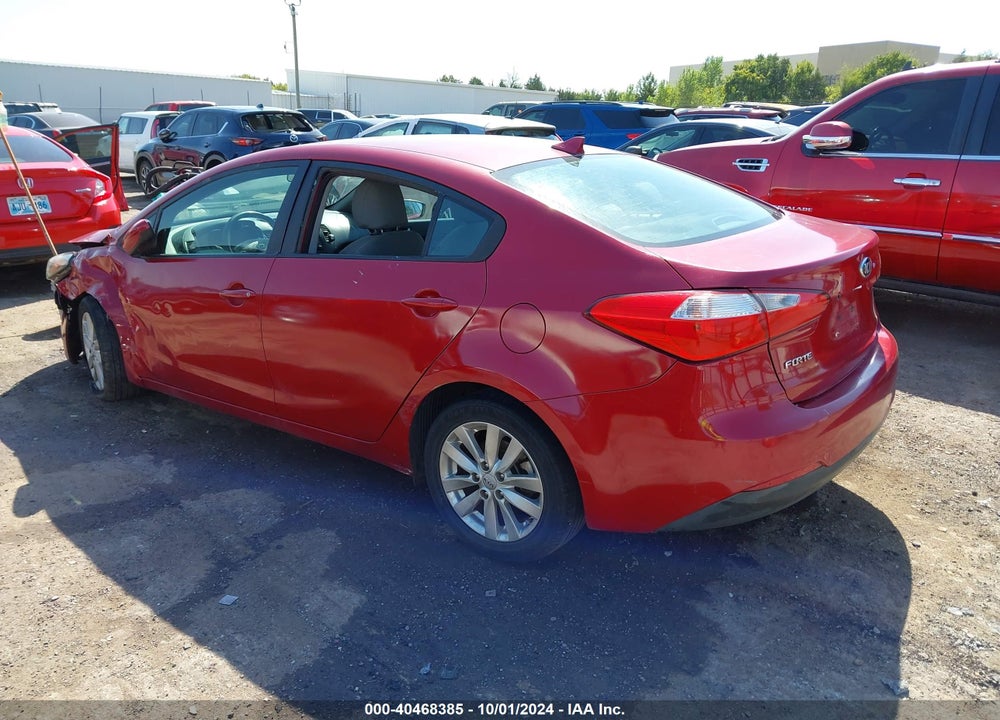 2015 KIA FORTE LX VIN: KNAFX4A64F5415069