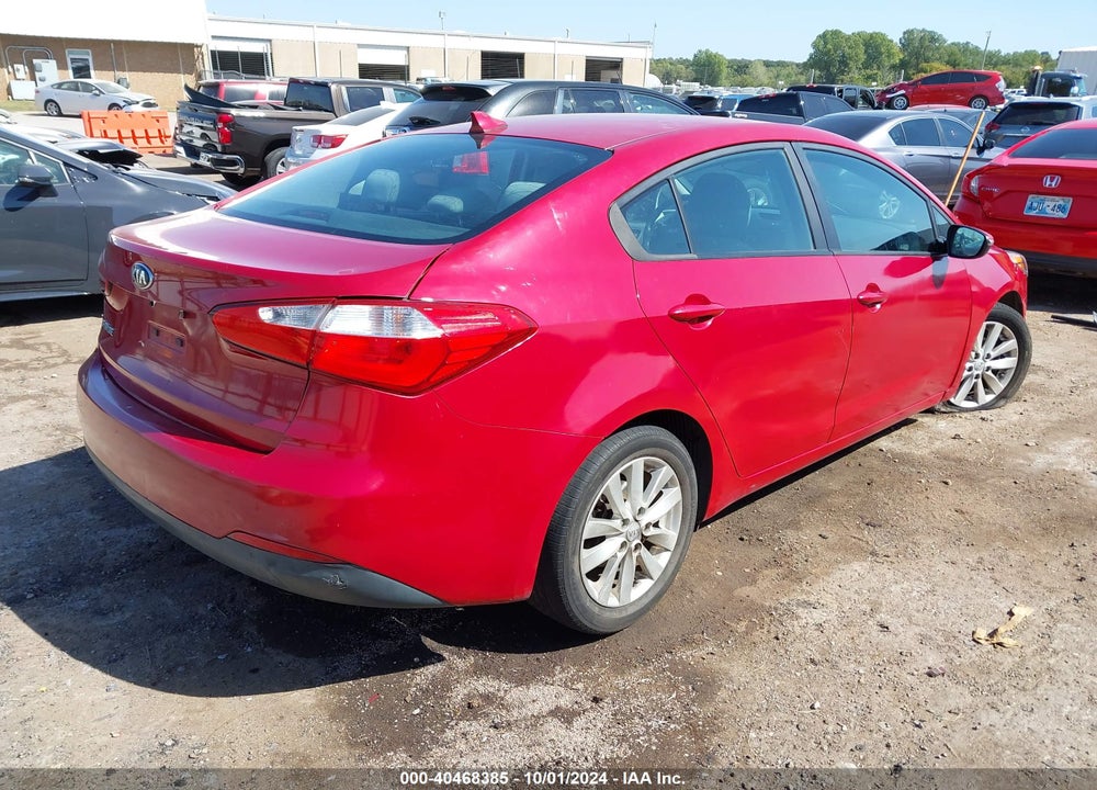 2015 KIA FORTE LX VIN: KNAFX4A64F5415069