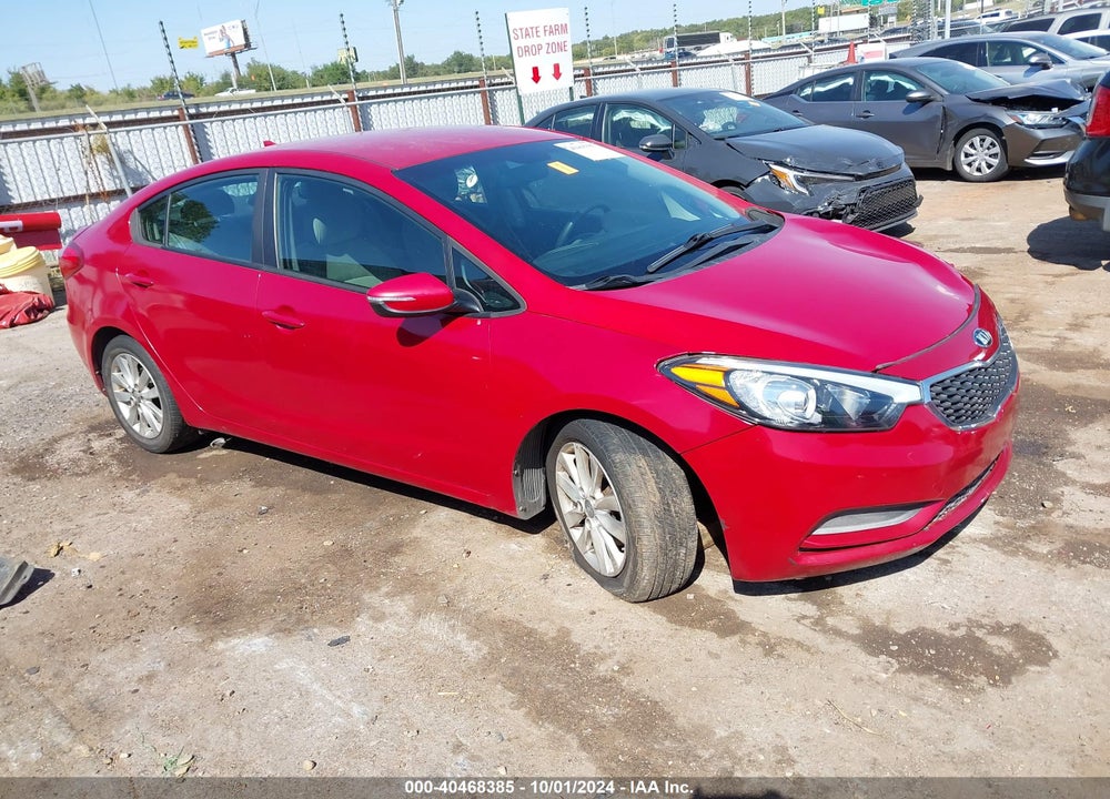 2015 KIA FORTE LX VIN: KNAFX4A64F5415069