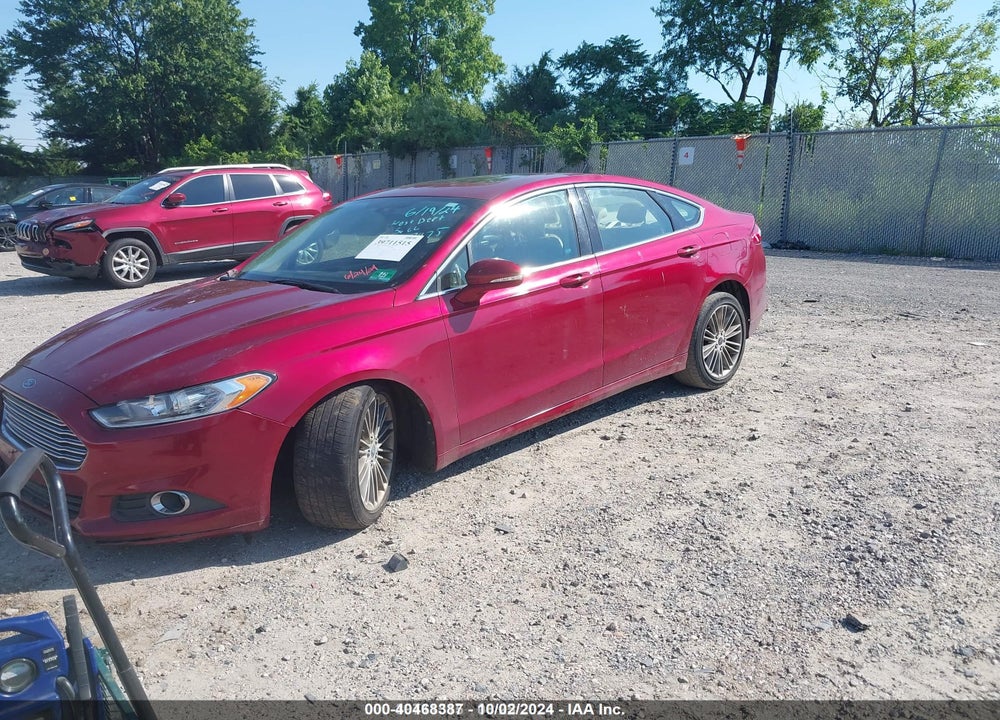 2013 FORD FUSION SE VIN: 3FA6P0HR5DR105198