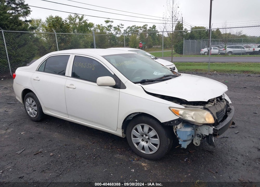 2009 TOYOTA COROLLA LE VIN: JTDBL40E799093367