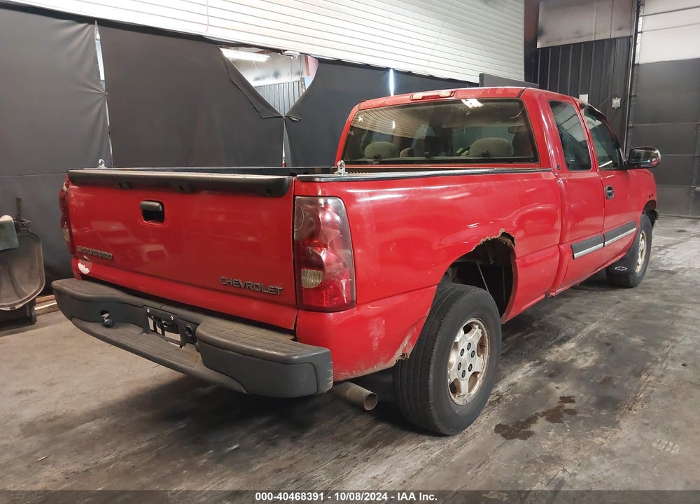 2003 CHEVROLET SILVERADO 1500 LS VIN: 2GCEK19T131294391