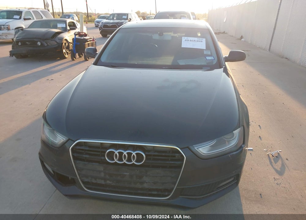 2014 AUDI A4 2.0T PREMIUM VIN: WAUAFAFL8EN018151