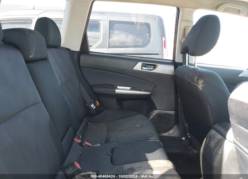 2009 SUBARU FORESTER 2.5X VIN: JF2SH63629H772715