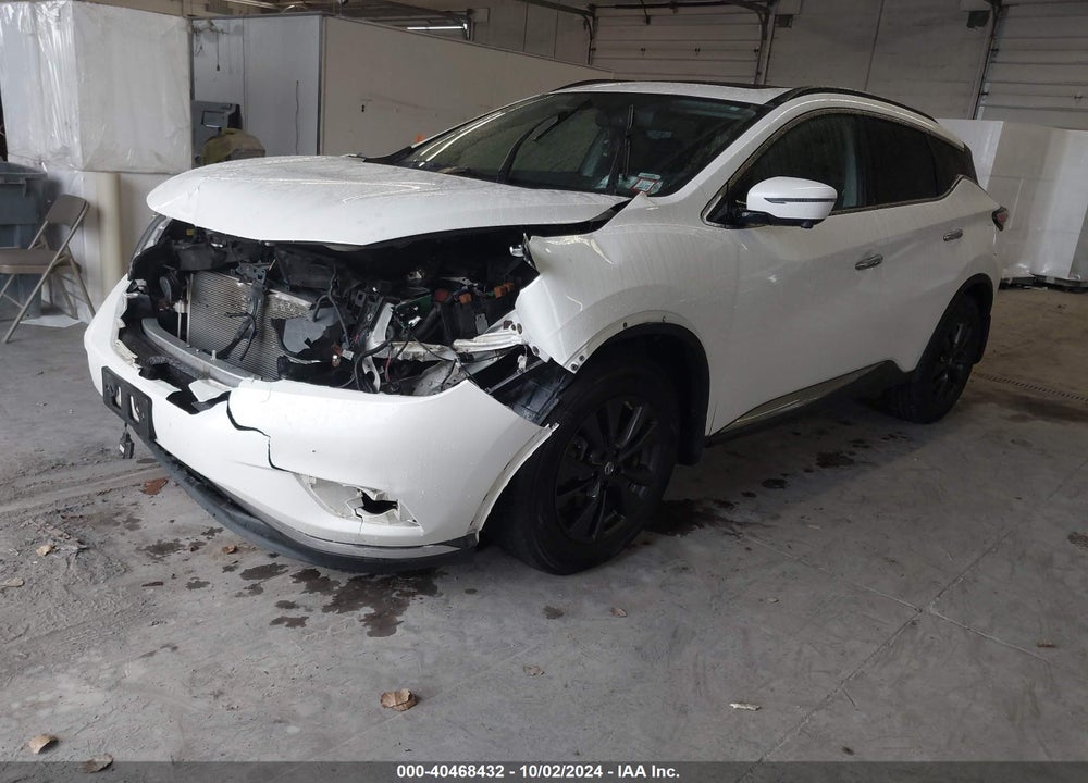 2018 NISSAN MURANO SV VIN: 5N1AZ2MH0JN139468