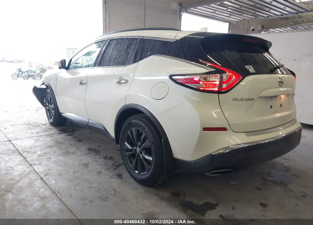 2018 NISSAN MURANO SV VIN: 5N1AZ2MH0JN139468
