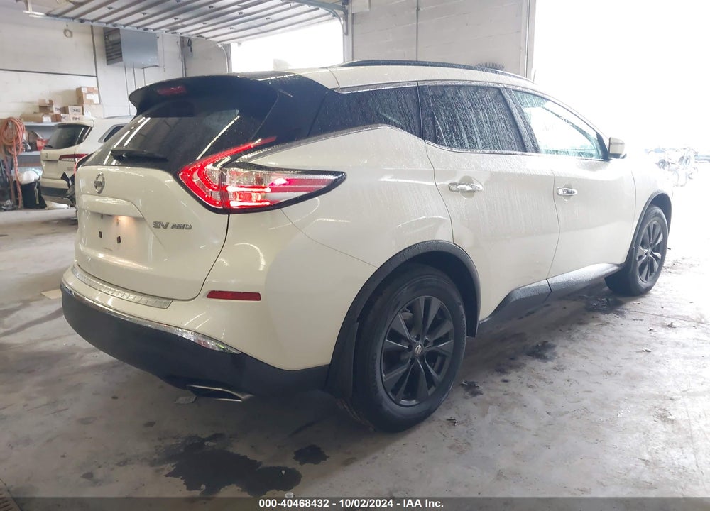 2018 NISSAN MURANO SV VIN: 5N1AZ2MH0JN139468