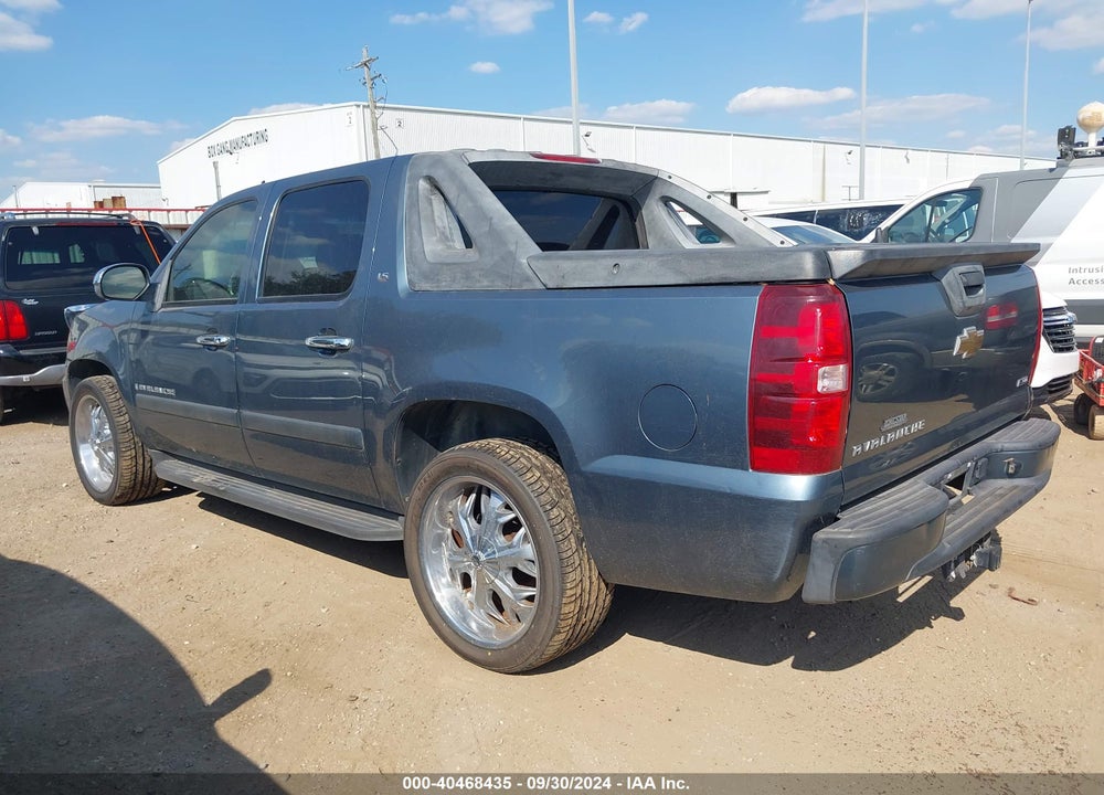 2008 CHEVROLET AVALANCHE 1500 LS VIN: 3GNEC12058G150586