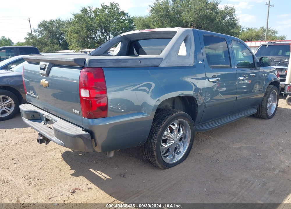 2008 CHEVROLET AVALANCHE 1500 LS VIN: 3GNEC12058G150586