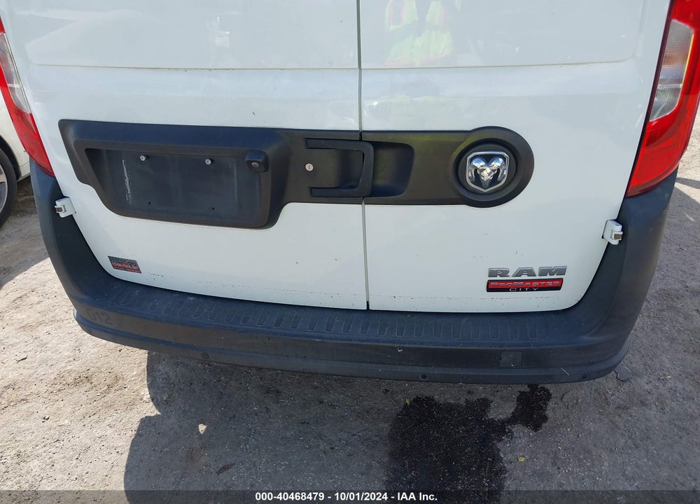 2017 RAM PROMASTER CITY TRADESMAN VIN: ZFBERFAB3H6F05821