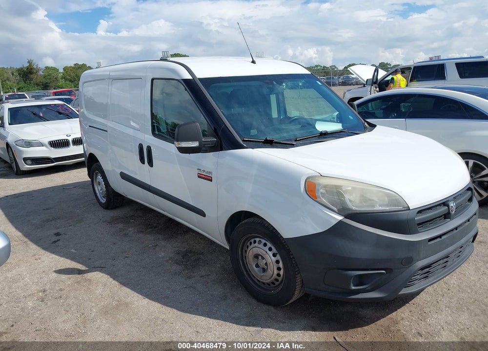 2017 RAM PROMASTER CITY TRADESMAN VIN: ZFBERFAB3H6F05821