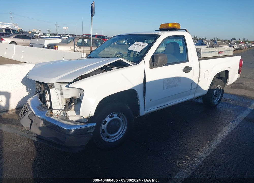 2008 CHEVROLET COLORADO WORK TRUCK VIN: 1GCCS14E988126096