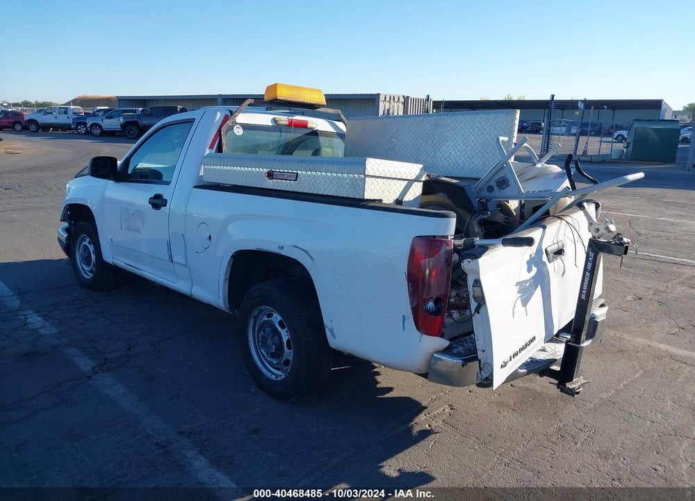 2008 CHEVROLET COLORADO WORK TRUCK VIN: 1GCCS14E988126096