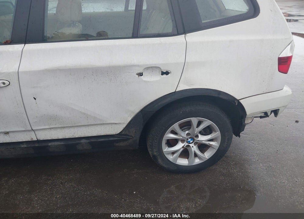 2009 BMW X3 XDRIVE30I VIN: WBXPC93429WJ27807