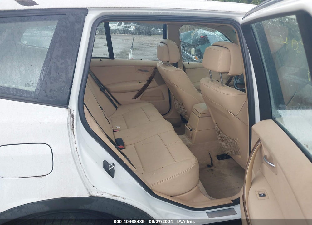 2009 BMW X3 XDRIVE30I VIN: WBXPC93429WJ27807