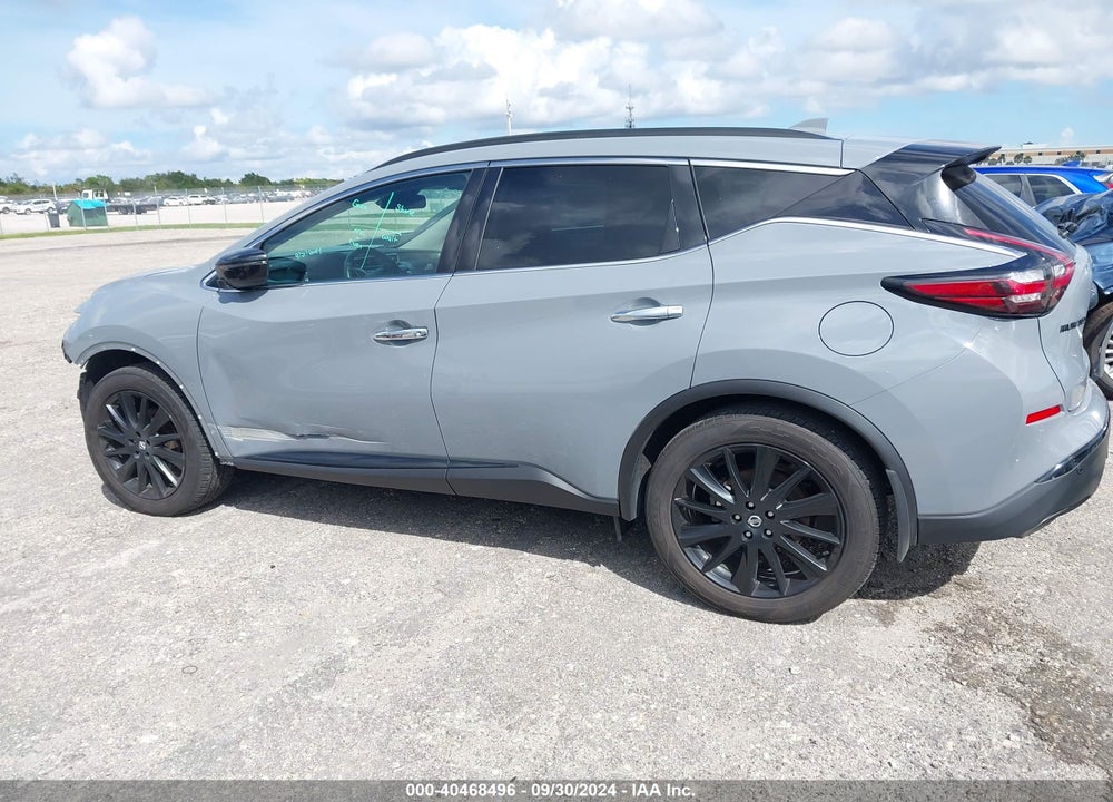 2022 NISSAN MURANO SV FWD VIN: 5N1AZ2BJ7NC128555
