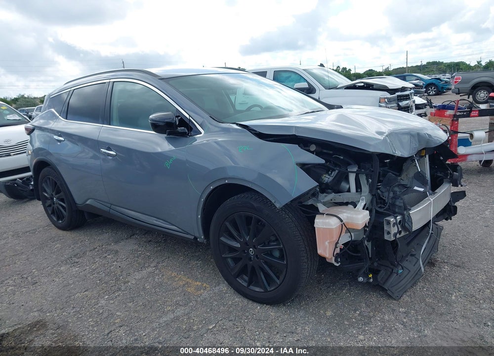 2022 NISSAN MURANO SV FWD VIN: 5N1AZ2BJ7NC128555