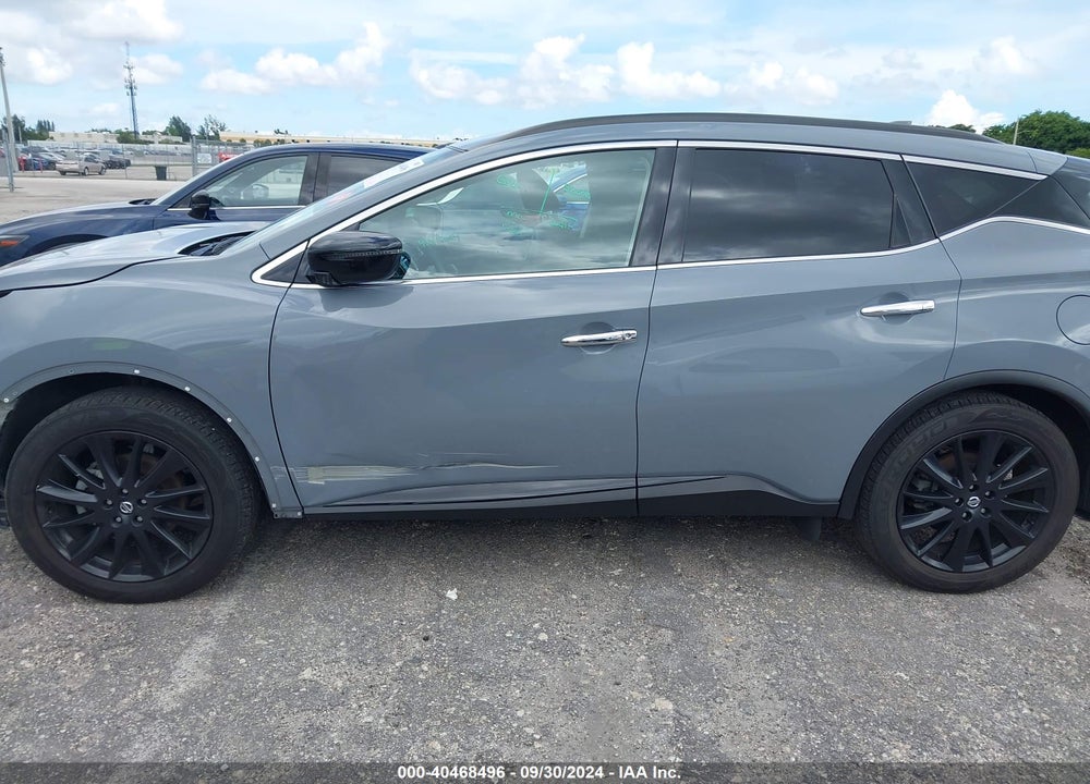 2022 NISSAN MURANO SV FWD VIN: 5N1AZ2BJ7NC128555