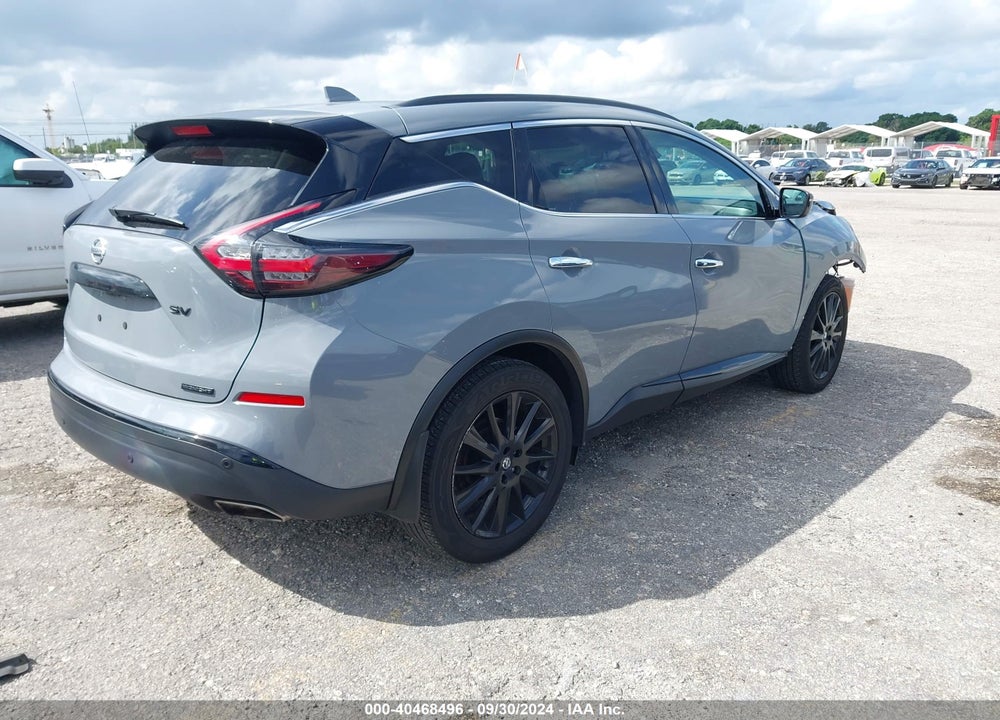 2022 NISSAN MURANO SV FWD VIN: 5N1AZ2BJ7NC128555