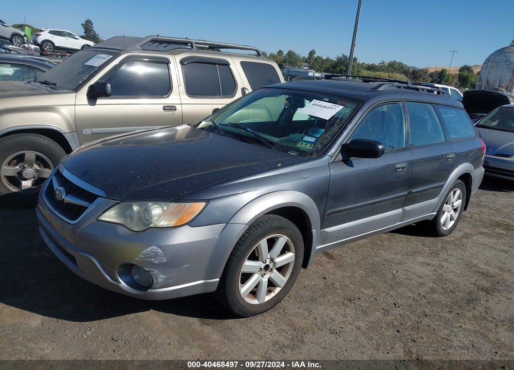 2009 SUBARU OUTBACK 2.5I VIN: 4S4BP61C697313179