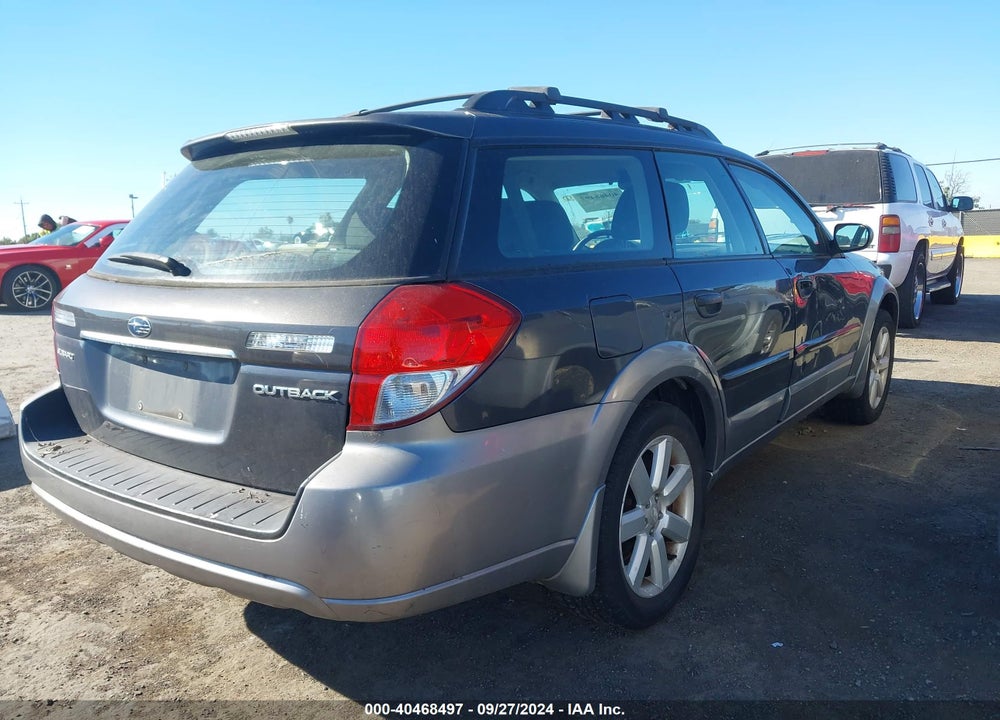 2009 SUBARU OUTBACK 2.5I VIN: 4S4BP61C697313179