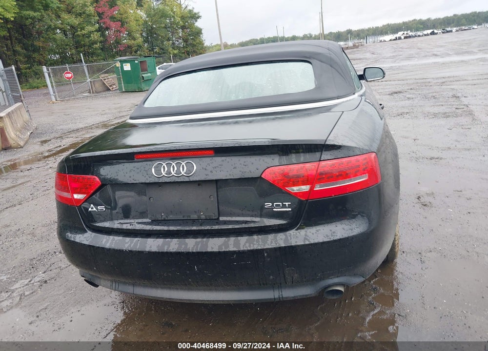 2011 AUDI A5 2.0T PREMIUM VIN: WAULFAFH2BN006948