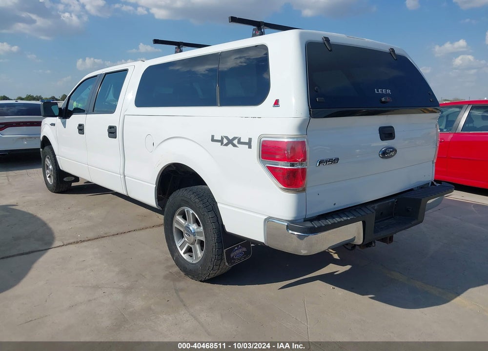 2009 FORD F-150 VIN: 1FTPW14VX9KC82481