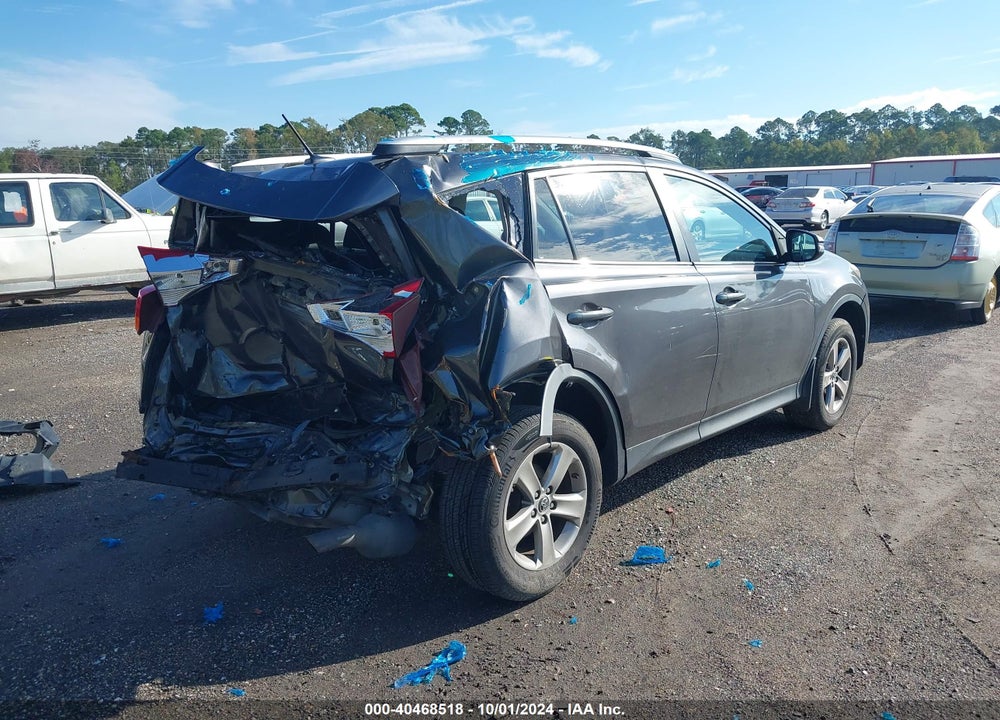 2015 TOYOTA RAV4 XLE VIN: 2T3WFREV7FW144621