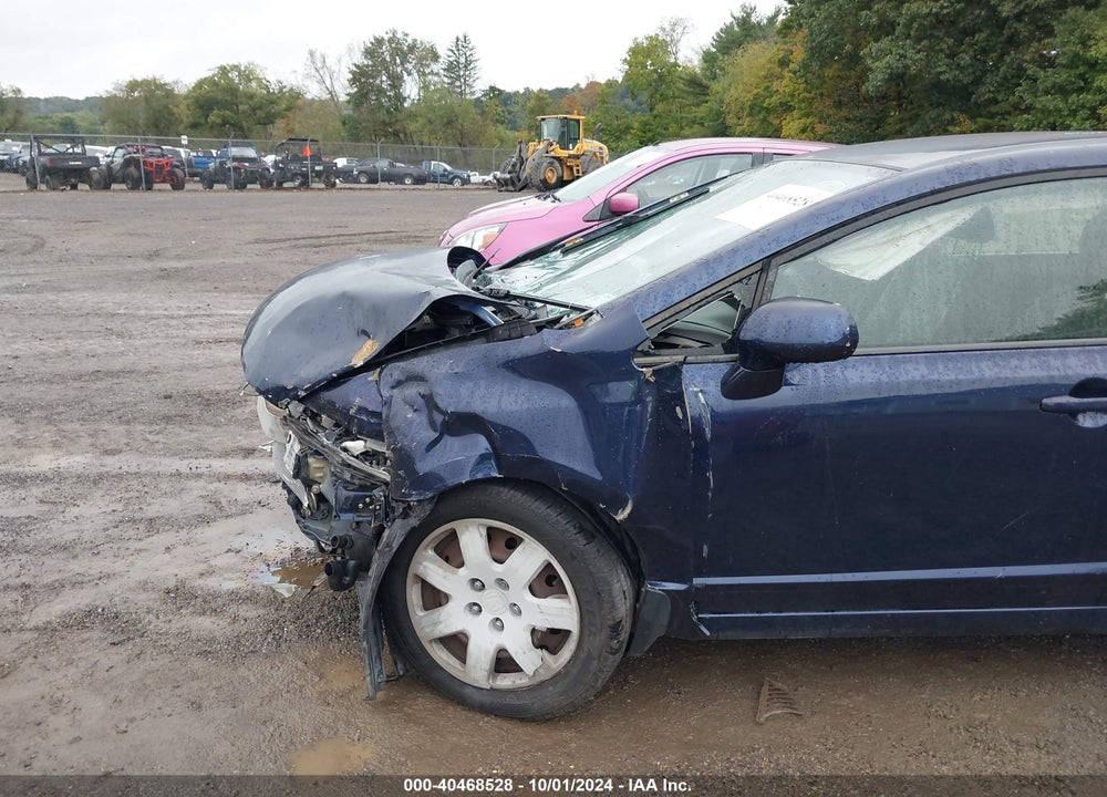 2010 HONDA CIVIC LX VIN: 2HGFA1F56AH524378