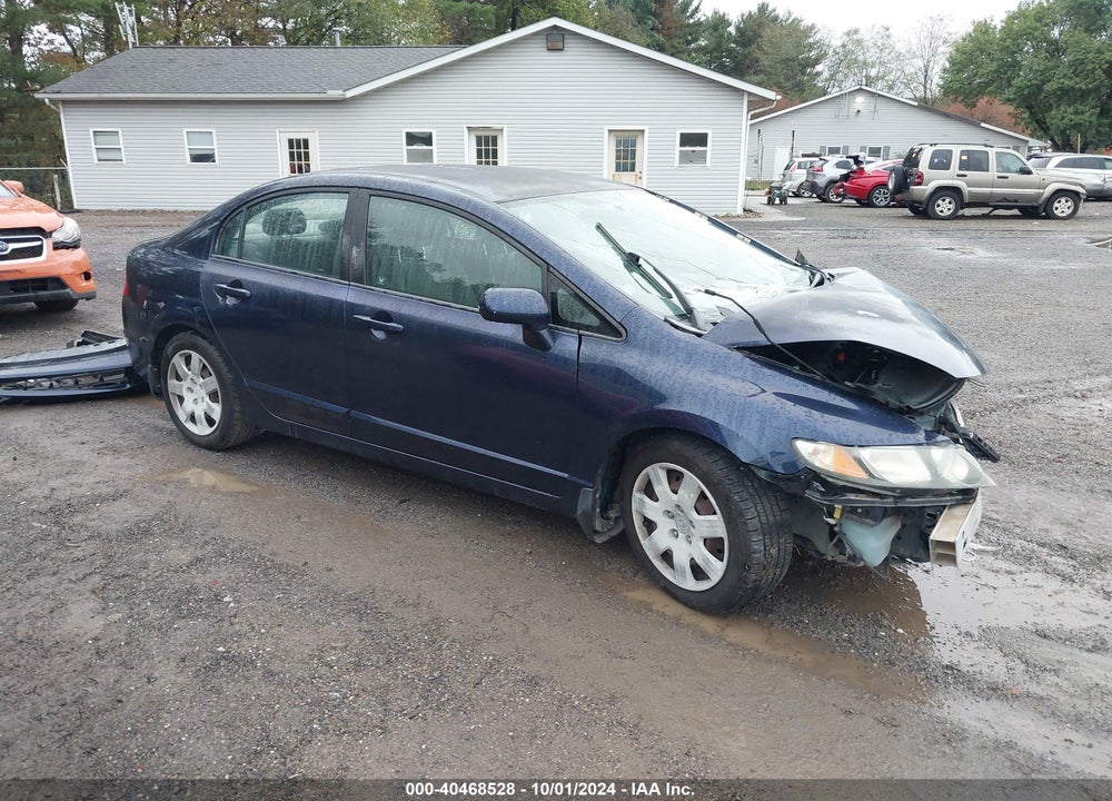 2010 HONDA CIVIC LX VIN: 2HGFA1F56AH524378
