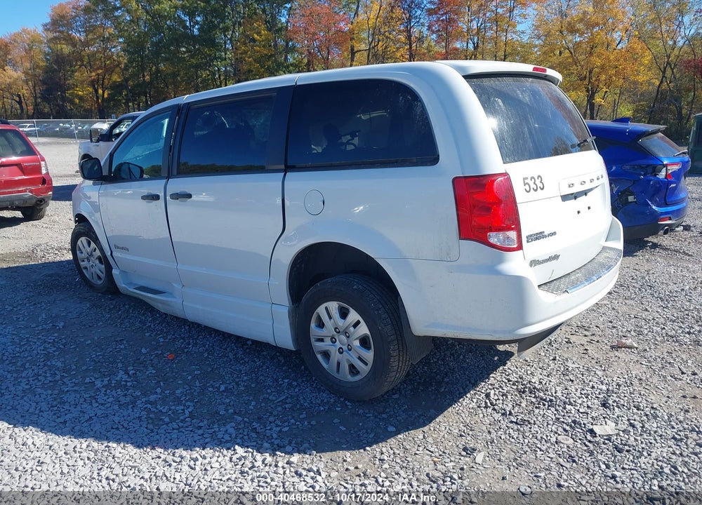 2019 DODGE GRAND CARAVAN SE VIN: 2C7WDGBG9KR801958