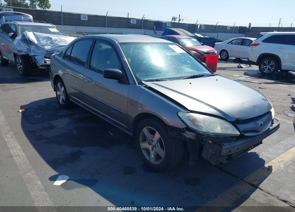 2005 HONDA CIVIC LX VIN: 2HGES16565H633924