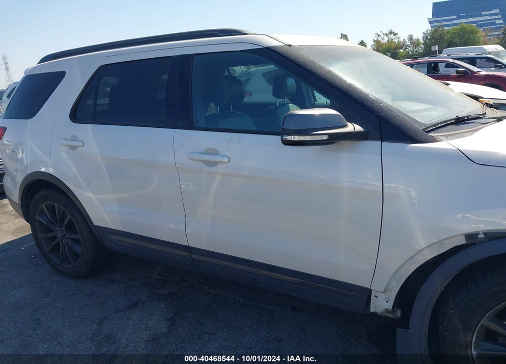 2017 FORD EXPLORER XLT VIN: 1FM5K7D88HGC13396